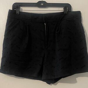a new day Women's High Waist Black Shorts
